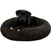 Dorian Home - Cuccia Cane Interno e Cuccia Gatto Tonda, Cuscino Cane Gatto Antiscivolo - Cuscino per Cani e Gatti Lavabile Taglia Grande, Media, Piccola, Lettino Cani Morbido, Letto Peloso a Ciambella