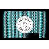 EQUIGEAR Horse Western Ranch Sottosella/Coperta da sella Western in lana neozelandese con imbottitura in lana con sensore Flex (personalizzazione disponibile) AS88 (36 x 40)