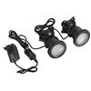 Pssopp Lampada LED Luce Sotto Acqua,Acquario RGB Faretto sommergibile Impermeabile IP 68 LED Luce Subacquea Multi-Color Dimmerabile Faretto con Telecomando per Aquarium Garden Pond Pool(#2)