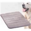 Danchen Letto per cani e gatti, 90 x 60 cm, lavabile, materasso per gabbia per cani, in morbida schiuma sottile, cuscino ortopedico per cani, cuscino imbottito, antiscivolo