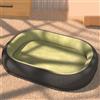 XIEMINLE Letto ortopedico per cani, cuscino per collo a quattro lati, materasso in memory foam, rimovibile e lavabile, lettino calmante per animali domestici, con fondo antiscivolo (75 x 55 x 14 cm