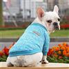 XINGNIAO Felpa con cappuccio per Bulldog Francese - Morbido maglione lavorato a maglia a due gambe per cani di piccola e media taglia