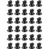 Generico Aquarium Suction Cups,30 Pieces 2.3x2.8x2.8cm Aquarium Suction Cup Clamps, Crack-Resistant Fish Tank Hose Holder | for Air Pump Power Cord Wire Cable Tube Airline Hose LED Strips Decoration