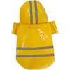 VRKRTVBLB Impermeabile for cuccioli da esterno, for animali domestici, S-XL, con cappuccio, giacche impermeabili, impermeabile for cani, abbigliamento, vestiti(Yellow,XL 4.5-6.5Kg)
