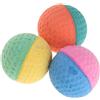 U-K 5 palline colorate da masticare per cani, gatti, cuccioli, gattini, morbidi, elastici, durevoli