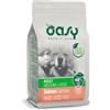 Generico Adult Salmone Oasy Medium/Large 12kg, alimento completo per cani adulti di taglia media e grande, monoproteico, contro intolleranze alimentari, sensibilità cutanea o intestinale 12kg.