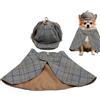 Generico Costume per Cani | Abbigliamento Cosplay Per Festa di Halloween Per Animali,Costume Cosplay Per Animali | Per Cuccioli Gatti Taglie Medie Grandi Natale Carnevale Accessorio Per Foto