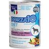 Generico Forza 10 Diet Umido Cane gusto CAVALLO con RISO, alimento completo monoproteico per cani adulti di tutte le taglie e razze | 6 scatolette da 400 grammi l'una.