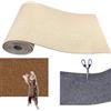 SIONUE Climbing Cat Scratcher, Tappetino Tiragraffi per Gatti DIY Autoadesivo, Tappetino AntiGraffio per Gatti Autoadesivo, Tiragraffi Divano, Ritagliabili Tappeto Tiragraffi per Gatti (L,Beige)