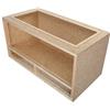 REPITERRA - terrario in legno 100 x 50 x 50 cm per tartaruga ventilazione superiore