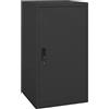 vidaXL Armadio Porta Sella Antracite 53x53x105 cm in Acciaio