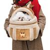 Generico Borsa Trasporto Cane - Zaino Cucciolo In Peluche Forma Alce 4 Kg | Borsa Per Animali | Trasporto Comodo Per Viaggio, Escursioni, Aereo, Campeggio, Uso Invernale Interno, Leggero E Portatile