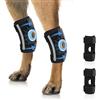 Syzplnwy Ginocchiera per cani e gatti, supporto per rotula per animali domestici, protezione articolare e recupero lesioni ai legamenti canini