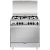 Glem U855VI Libera installazione Piano cottura a gas A Acciaio inossidabile cucina