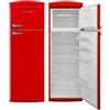 Atlantic Frigorifero Doppia Porta ATBM346R Statico Profondità 63,5 CM Capacità 311 LT Colore Rosso Classe Energetica F