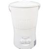 Asixxsix Lavatrice portatile, lavabiancheria compatta da 10L a grande capacità 55W, 2 modalità di flusso d'acqua 15min a tempo Piccola lavabiancheria per biancheria intima e calzini