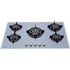 MILLAR GH9051PA 90cm 5 fornelli in vetro piano cottura a gas - GRIGIO