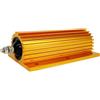 NIWPPKIMX RXG24 Resistore con alloggiamento in alluminio, resistore a guscio in alluminio dorato.100w 150w 200w 250w 300w 500w, resistore di scarica, resistore di decodifica(0.1 ohm,150w)