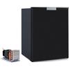 Vitrifrigo Frigorifero-congelatore, 75 litri, C75DW, Nero, Elettronica/Cucina/Frigoriferi