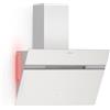 Klarstein Alina - Cappa da Cucina, 60cm, 600 m³/ora, Classe A, LED, 68 dB, Scarico & Ricircolo, Bianca