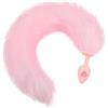 ANGKKY Plug Anale a Coda di Volpe,Coda Soffice Rosa da 16 inch,Cat Claw Butt Plug, Sex Toys Anali in Silicone,Sexy e Carino, Cosplay,Gioco di Ruolo Erotico,Giocattolo Anale per Adulti,Donne,Uomini Coppia