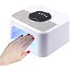 DISCORAMA LAMPADA LED UV 45 LED FORNETTO RICOSTRUZIONE UNGHIE MANICURE NAIL 268W SUN-L5