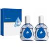 Generico Gocce oculari anti-fatica, gocce oculari giapponesi, nuovo liquido per la cura degli occhi Giappone, soluzione illuminante per la cura degli occhi, liquido per la cura degli occhi (2PCS)