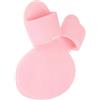 DOACT Tappetino Lavapiedi per Doccia, Tappetino Lavapiedi, Ventose Potenti, Silicone Portatile, per Evitare Scivolamenti (PINK)