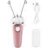 YUMILI Epilatore Elettrico Epilatore Fishy Fishing Cohint Remover per L'uso della Gamba del Braccio del Viso (Roseo)
