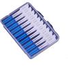 FJOADNVM Scovolini 40/120 pezzi Spazzolino interdentale in silicone for pulire le fessure dei denti Stuzzicadenti dentali(Blue 40Pcs)