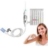 Generico Idropulsore per rubinetto, irrigatore orale non elettrico - Flosser per acqua con rubinetto non elettrico per irrigatore orale a 6 ugelli - Pulizia dei denti per l'igiene orale di lunga durata per uso
