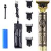 Kavolet Tagliacapelli Elettrico, Tagliacapelli per Uomo, T9 Rasoio Professionale, Hair Trimmer, Ricarica USB con 4 pettini per Diverse Lunghezze di Taglio, 0mm Baldheaded Strumento di Intaglio