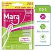 MARA EXPERT - Spazzola interdentale Premium ISO 5 - 0,8 mm - Spazzola premium per spazio interdentale, con fluoruro, clorexidina e menta