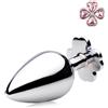 NURCIX Spina anale Nuovo plug anale di piccole dimensioni Leaf Clover Butt plug anale in metallo colore perline palla uova giocattolo del sesso