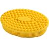 Telismei Spazzola da bagno in silicone, spazzola per il corpo con setole in silicone su 2 lati, spazzola per doccia con setole molto morbide per spazzole bagnate e asciutte, spazzola per il corpo in silicone