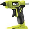 Ryobi Pistola Colla a Caldo 18V ONE+, Riscaldamento Rapido, Grilletto di Precisione, LED Pronto all'Uso, per Fai da Te e Hobby Creativi, 200°C, Batteria Non Inclusa, RGLU18-0