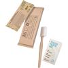MAXIMA AMENITIES 50 kit di igiene orale con spazzolino e dentifricio | Kit ecologico confezionato singolarmente | Perfetto per hotel, viaggi e ospiti | 50 set di igiene dentale