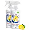 imi shop Set da 2 Spray Acido Citrico Smapiù Multiuso Disincrostante e Anticalcare, Formulazione Concentrata 500ml al Profumo di Limone per Pulizia Efficace su Tutte le Superfici