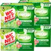 Wc Net - Tavoletta Profumoso 3 Effect, Detergente Igienizzante Solido per WC, Fragranza Lime Fresh, Lunga Duarata, 4 Pezzi x 4 Confezione