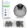 Audisaisi Phonak, 20 cupole ventilate per apparecchi acustici 4.0 di piccole dimensioni (0,26 pollici = 7,5 mm), accessori per apparecchi acustici Phonak, Audeo, Marvel, Paradise, Lumity