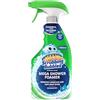 Scrubbing Bubbles Mega spray detergente per bagno e doccia, azione schiumogena rimuove calcare e schiuma di sapone, profumo Rainshower, 907,2 g