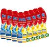 Pril Excellence Duo Gel, Detersivo lavastoviglie Gel, azione sciogligrasso, con limone, 8 Confezioni da 45 Lavaggi