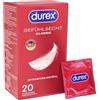 Durex - preservativi classici, 20 pezzi