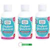 Beni Culinari 3 x Sweet Home Profumatore Biancheria Puro Bucato - Le migliori fragranze per i vostri vestiti, lenzuola, asciugamani e biancheria da letto 250 ml + portachiavi Beni Culinari