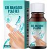 Mnozreo Colla Liquida per Bendaggi,10ML,1PC,Cerotto Liquido Trasparente,Strato Protettivo Flessibile,Sbiancamento Della Pelle