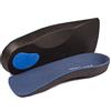 PRO 11 WELLBEING 2 Coppia di 3/4 - Soletta Ortopedica Aiuta a Debole e Fallen Arches Anche fascite Plantare, Blu