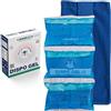 DISPOTECH - DISPO GEL FLEX SET 11x24/3 Gel +Tasca - Sacchetto di gelatina riutilizzabile per terapia caldo/freddo (Set 1Pz 11x24/3 +1 Tasca)