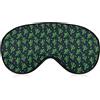 Oudrspo Cactus Funny Sleep Eye Mask Soft Blindfold Eye Cover con cinturino regolabile Night Eyeshade per uomo donna