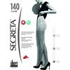 SEGRETA Collant calibrato 140 den, compressione graduata medio-forte