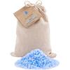 AMAS Sali da bagno RILASSANTI ai FIORI DI IBISCO - Sale Marino Italiano - 100% Naturali, Vegan e Plastic Free -Fatti a mano in Italia- 350g (10 utilizzi) Aromaterapia idea regalo